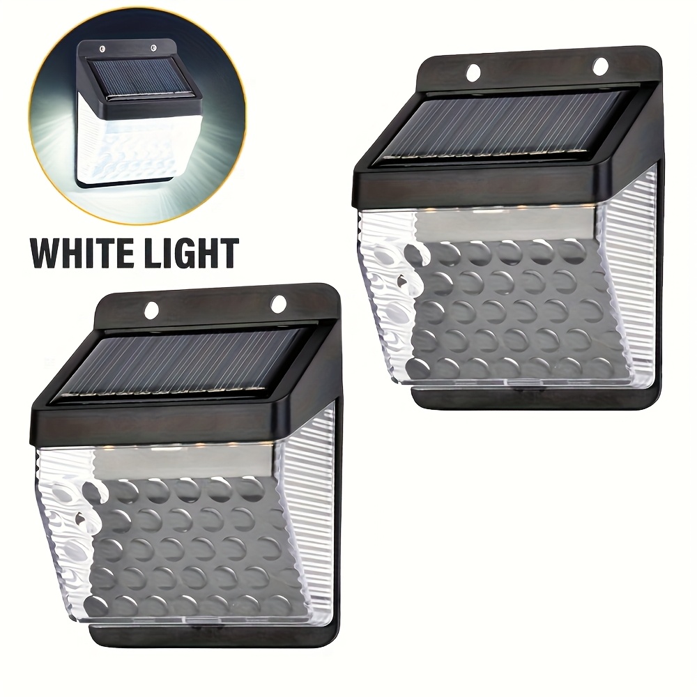 Outdoor Powerwall - LED-zonnelamp PIR bewegingssensor wandlamp buiten zonnelamp