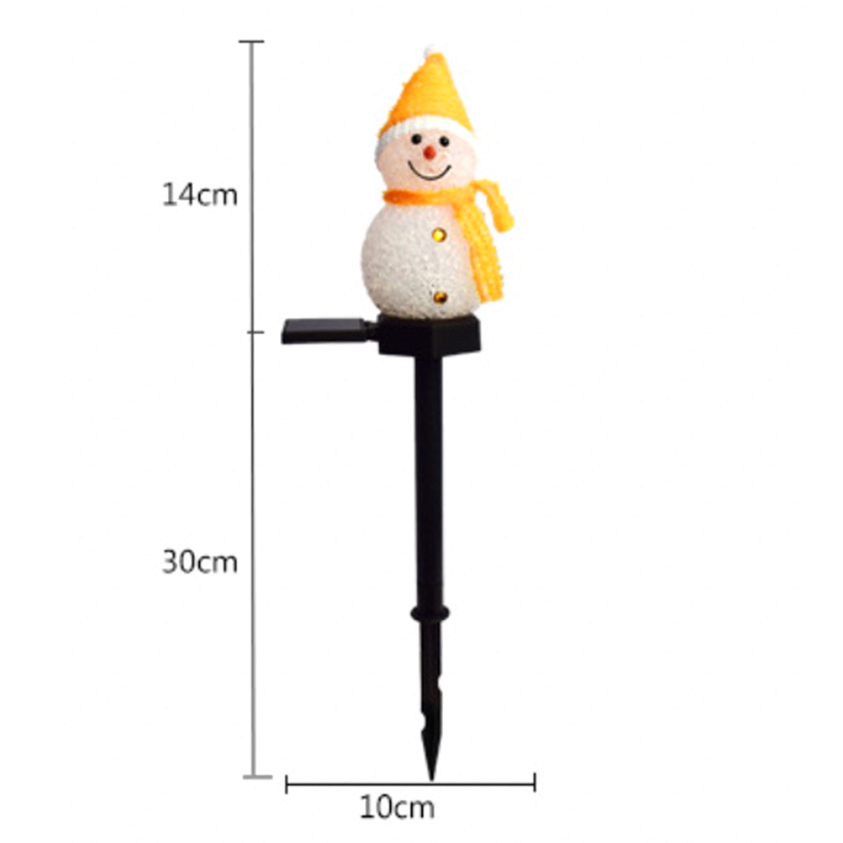 Outdoor Power For Xmas Lights - ABAH-Snowman Solar Lights Kerstverlichting op zonne-energie