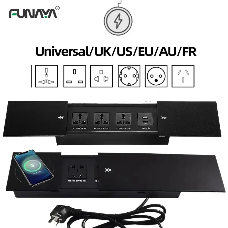 Outdoor Usb Power Strip - Tafel Verborgen stopcontact Ingebed 2 3