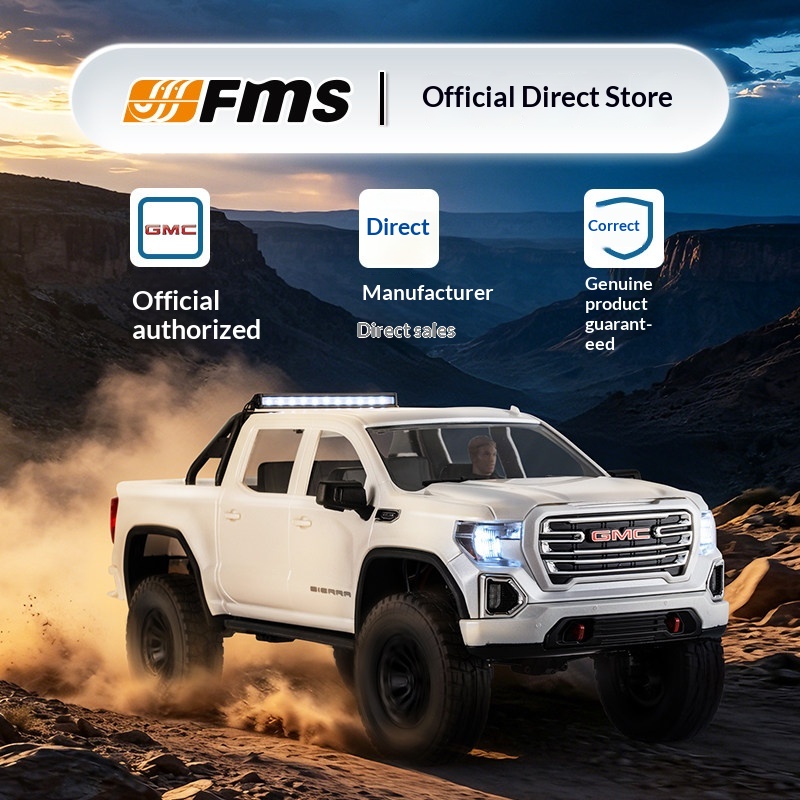 Outdoor Power Meter Bike - Fms 1:18 Sierra Afstandsbediening Borstelloze Off-Road