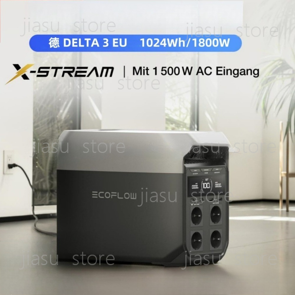 Outdoor Powerwall - EcoFlow DELTA 3 Draagbare Powerstation EU