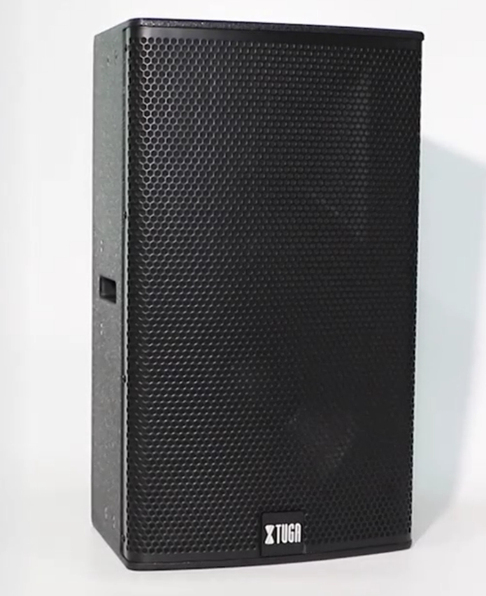Outdoor Power Direct - 12-inch houten actieve speaker 2*400W versterker,