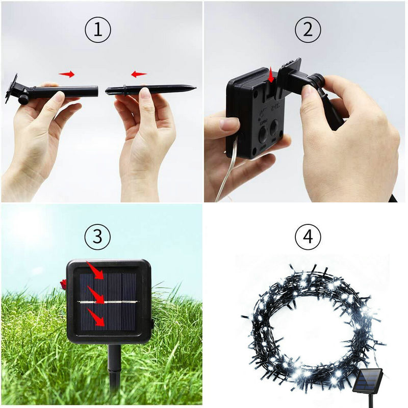 Zonne-energie Fairy lichtsling - Outdoor Power For Xmas Lights recensie en prijs