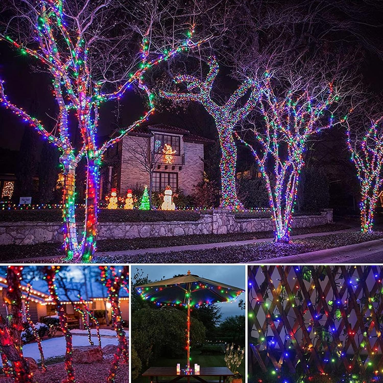 LED-lichtslingers op zonne-ene - Outdoor Solar Power Xmas Lights recensie en prijs