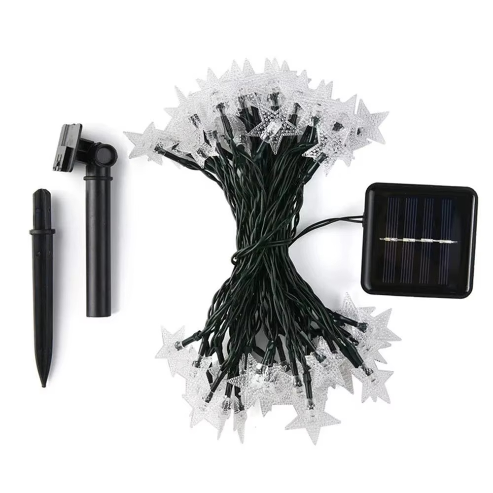 Sterrenlichtslingers op zonne- - Outdoor Power For Xmas Lights recensie en prijs