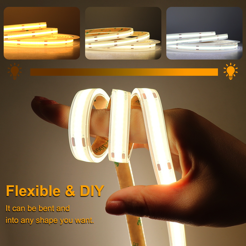 IP68 Waterdichte COB LED Strip - Outdoor Power Strip Weatherproof recensie en prijs