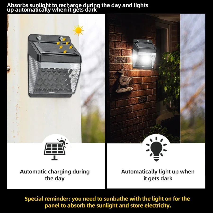 LED-zonnelamp PIR bewegingssen - Outdoor Powerwall recensie en prijs