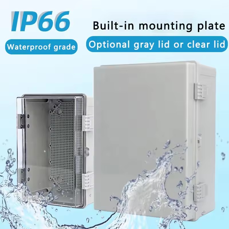 IP66 waterdichte grijze/transp - Outdoor Power Box Cover recensie en prijs