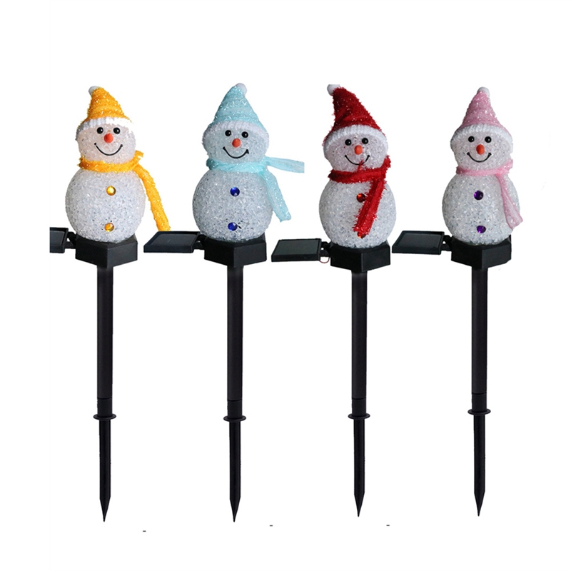 LED Sneeuwpop Solar Garden Lig - Outdoor Power For Xmas Lights recensie en prijs