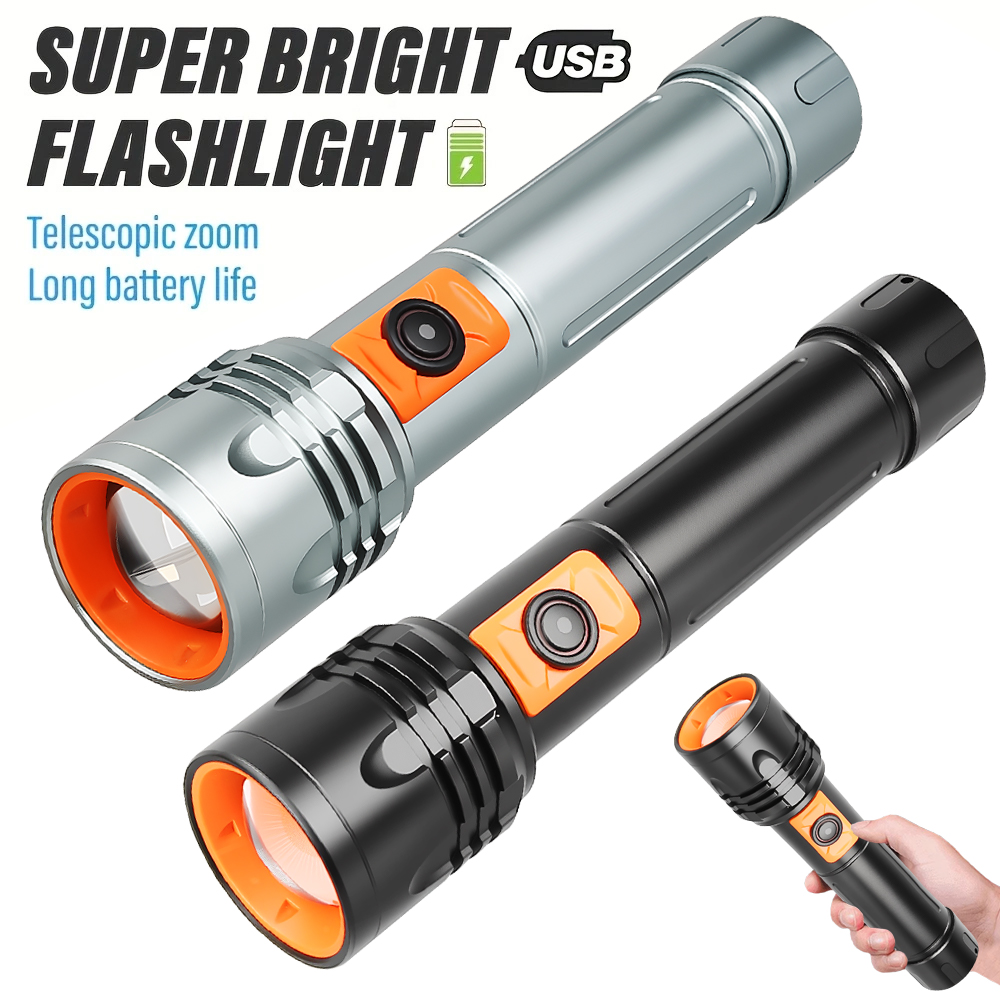 Krachtige LED-zaklamp Oplaadba - Outdoor Power Usb recensie en prijs