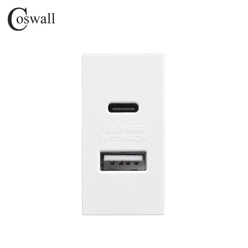 COSWALL E45 / P45-serie Wit /  - Outdoor Usb Power Strip recensie en prijs