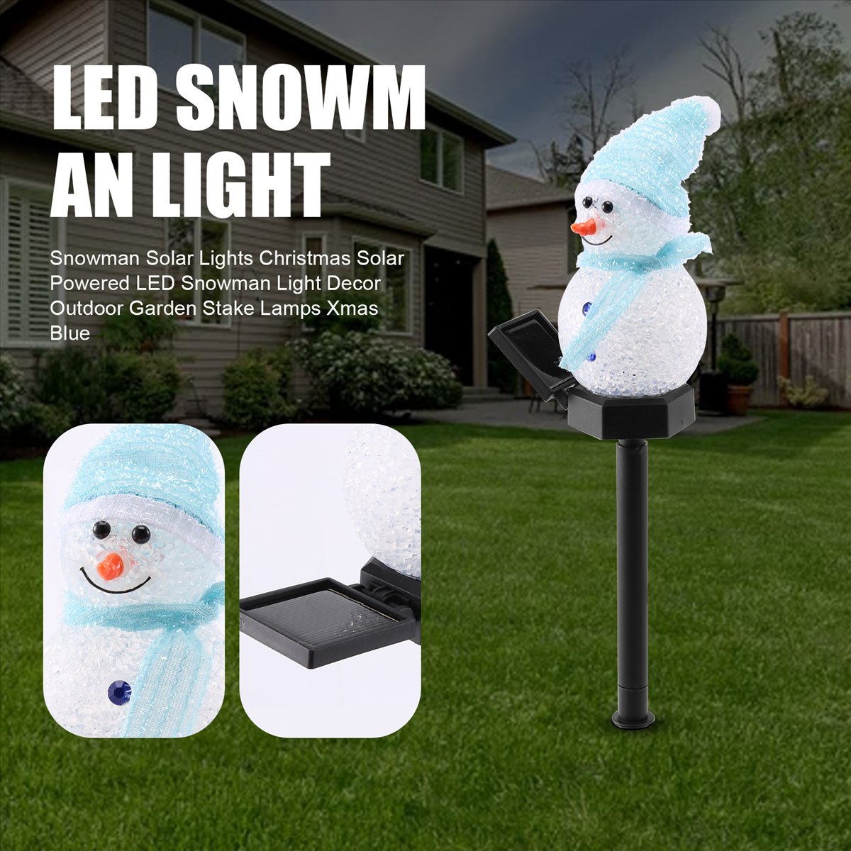 Zorgeloos- Sneeuwpop Zonne-ver - Outdoor Power For Xmas Lights recensie en prijs