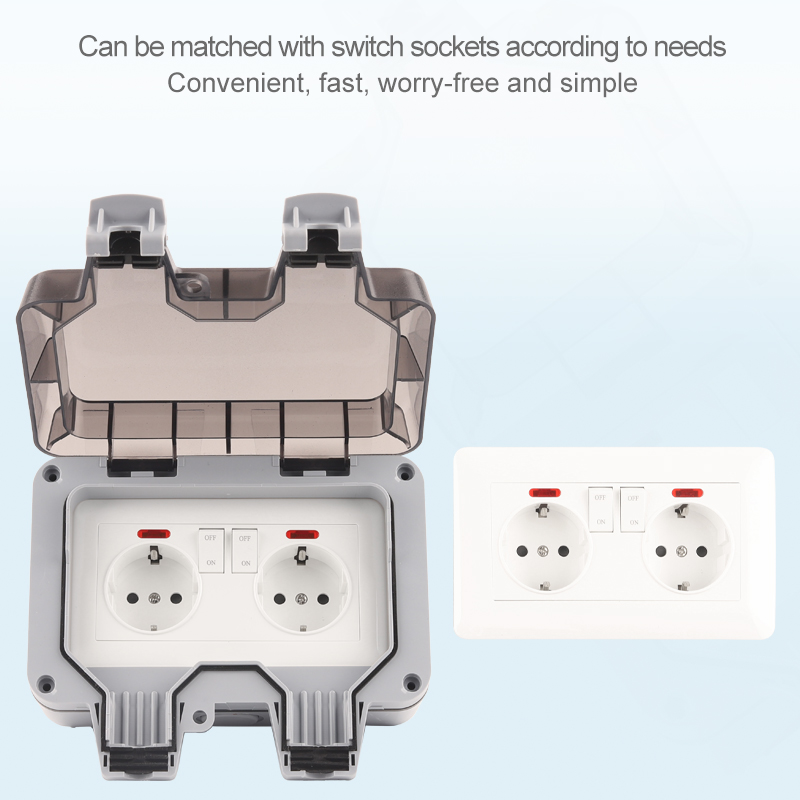 IP66 Eu Duitsland Standaard Wa - Outdoor Usb Power Strip recensie en prijs