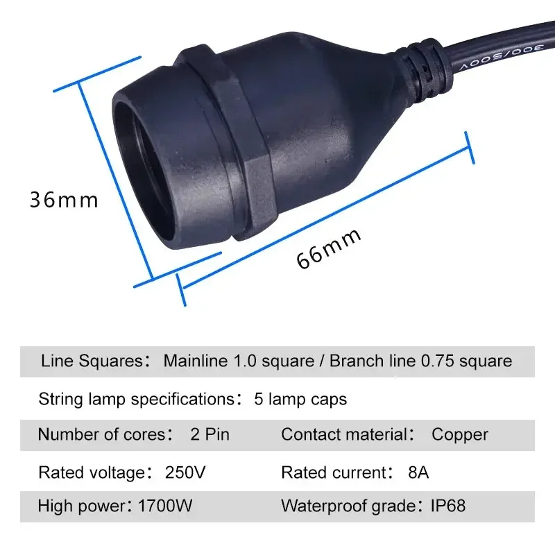 Outdoor E27 Schroefdraad Kopla - Outdoor Power Strip Weatherproof recensie en prijs