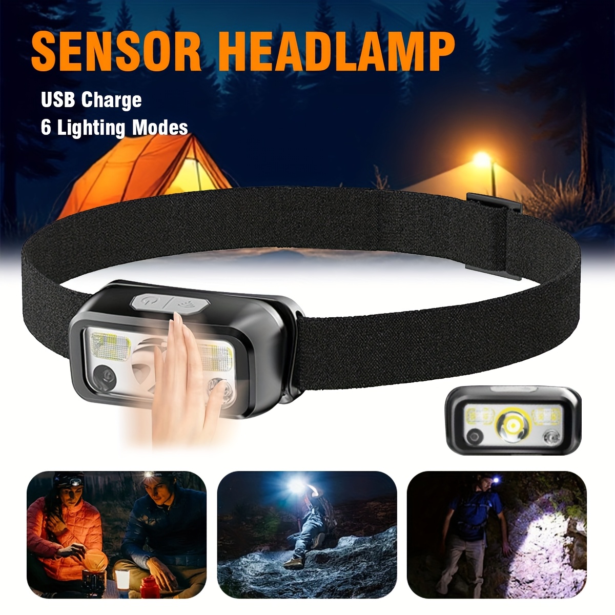 Krachtige COB LED-sensorkoplam - Outdoor Power Usb recensie en prijs