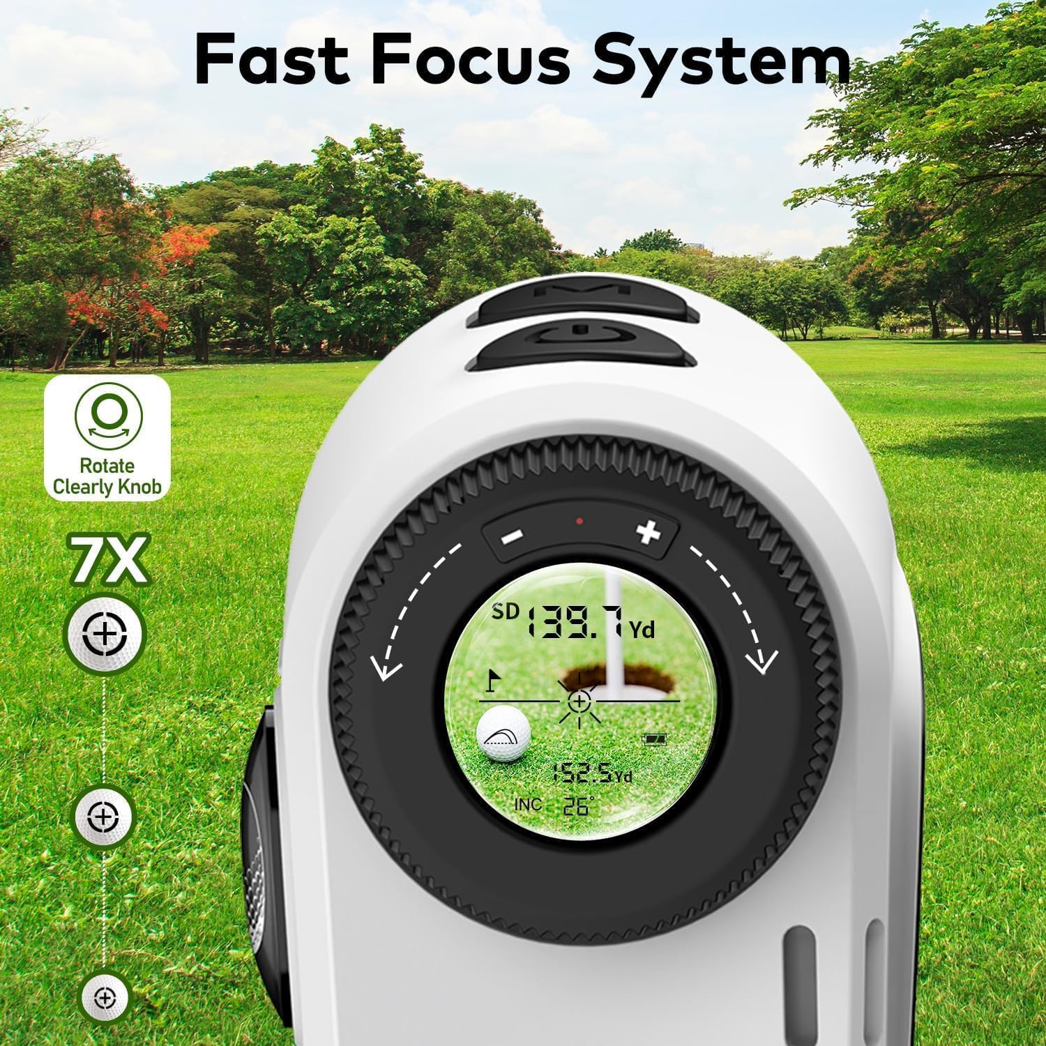 KOKVP Golfafstandsmeter 7X 905 - Outdoor Power Usb recensie en prijs