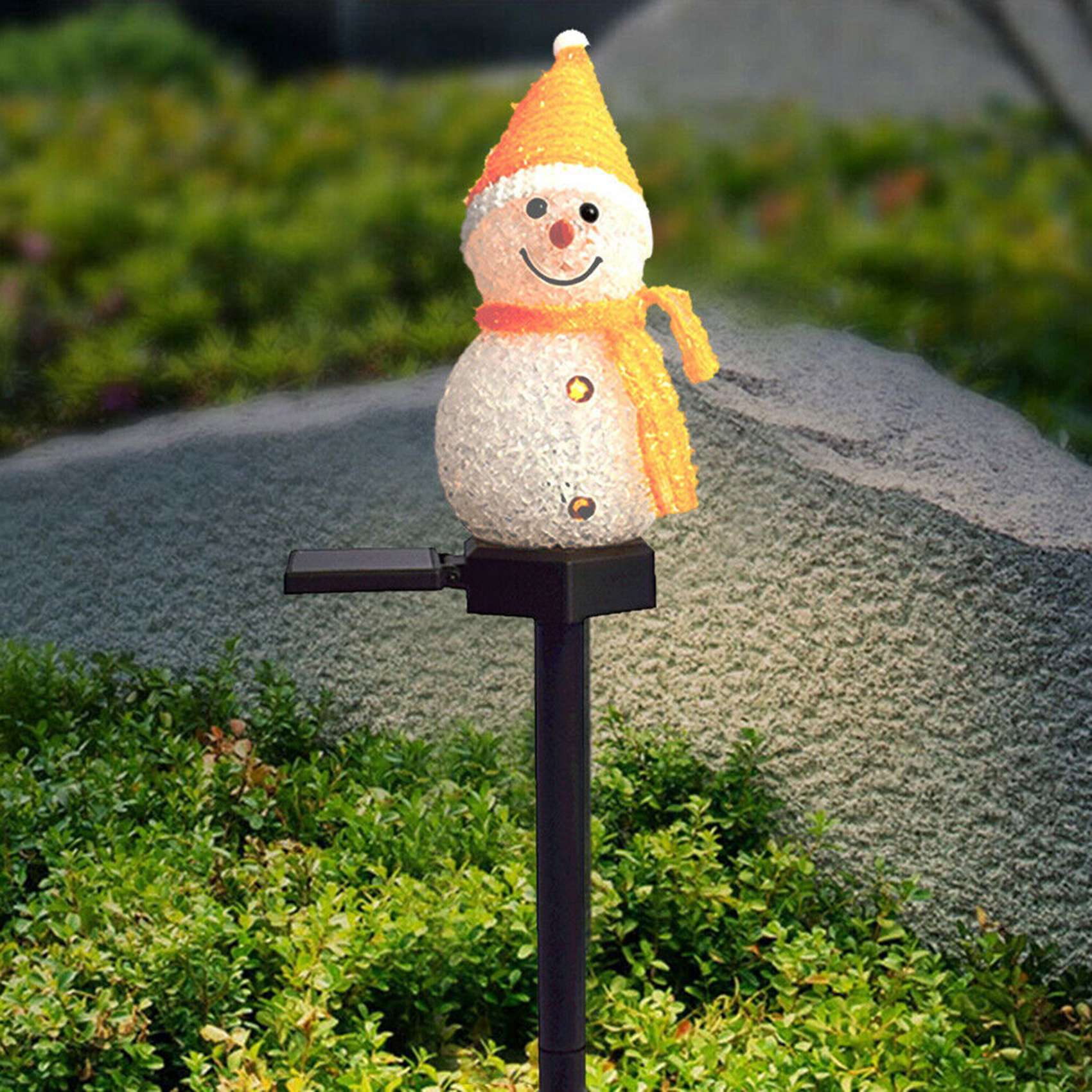 ABAH-Snowman Solar Lights Kers - Outdoor Power For Xmas Lights recensie en prijs