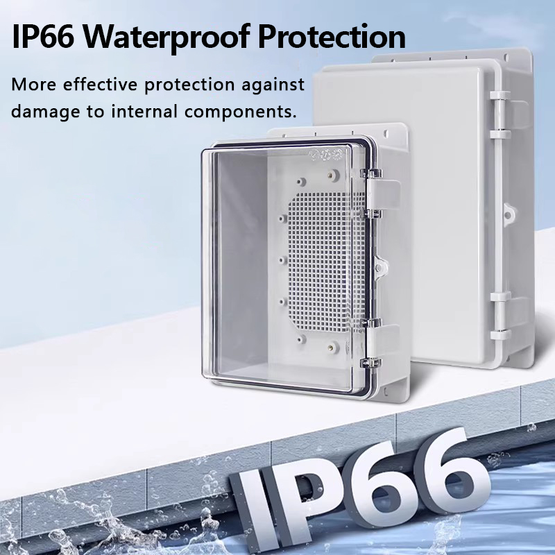 IP66 waterdichte grijs/transpa - Outdoor Power Box Cover recensie en prijs