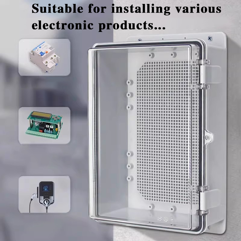 IP66 waterdichte grijs/transpa - Outdoor Power Box Cover recensie en prijs