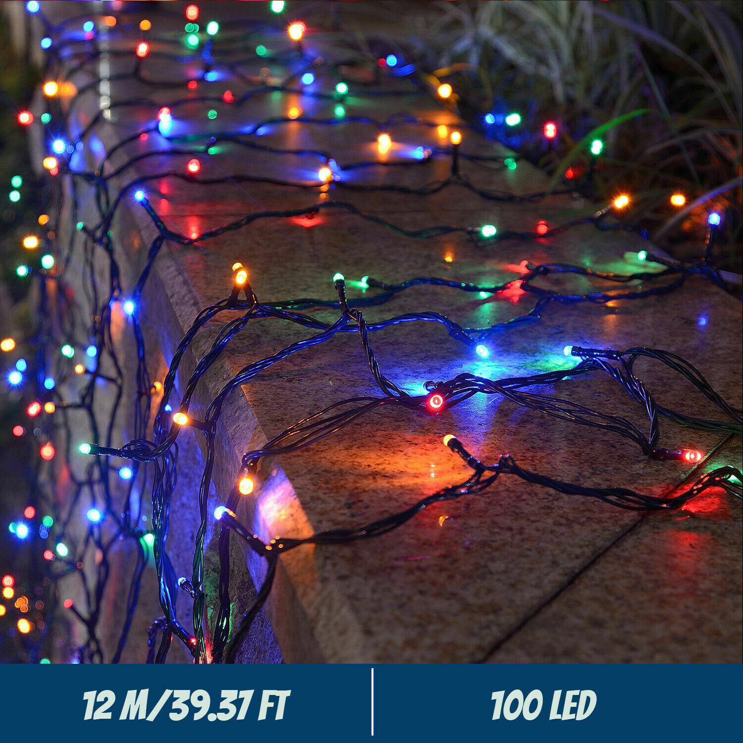 LED-lichtslingers op zonne-ene - Outdoor Power For Xmas Lights recensie en prijs