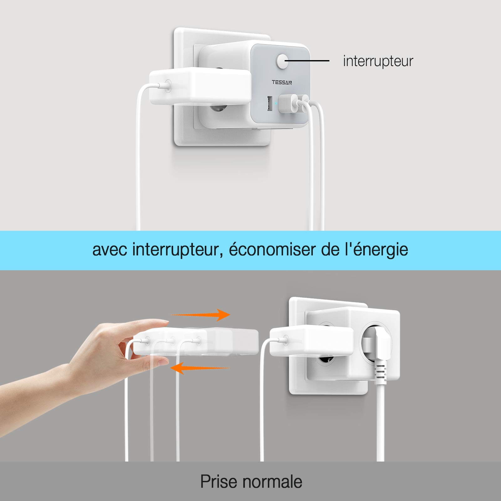 Tessan Europese Korea Stekker  - Outdoor Usb Power Strip recensie en prijs