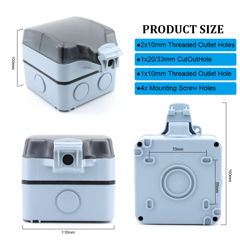 Outdoor Power Outlet Box Water - Outdoor Power Box Cover recensie en prijs