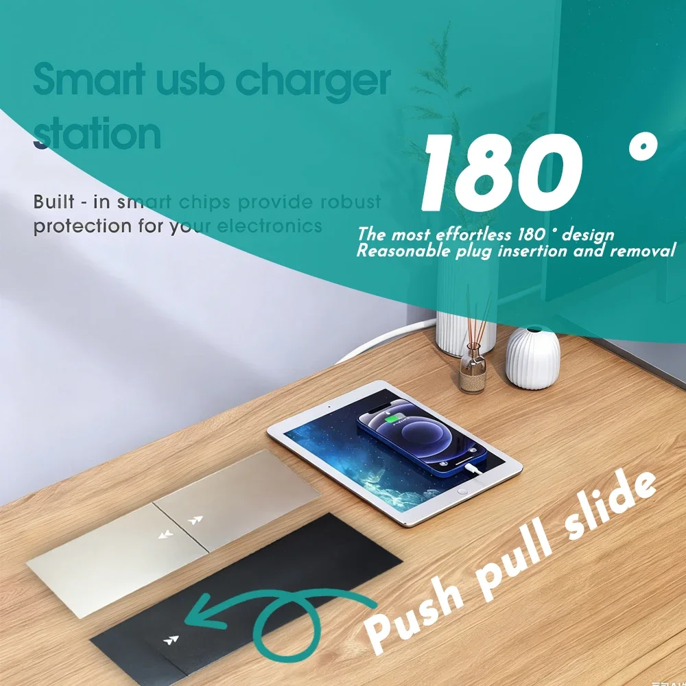 Tafel Verborgen stopcontact In - Outdoor Usb Power Strip recensie en prijs