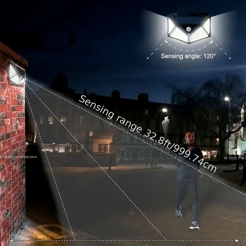 100LED buitenlamp op zonne-ene - Outdoor Powerwall recensie en prijs