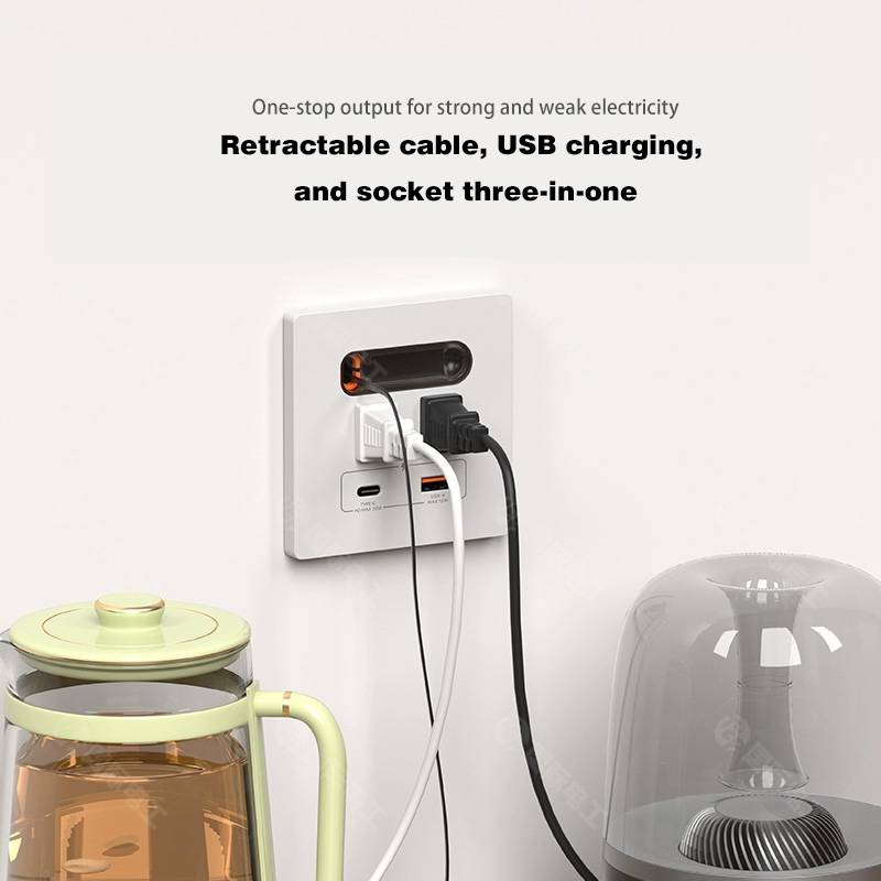 Anssin 12w Universele Wandpane - Outdoor Usb Power Strip recensie en prijs