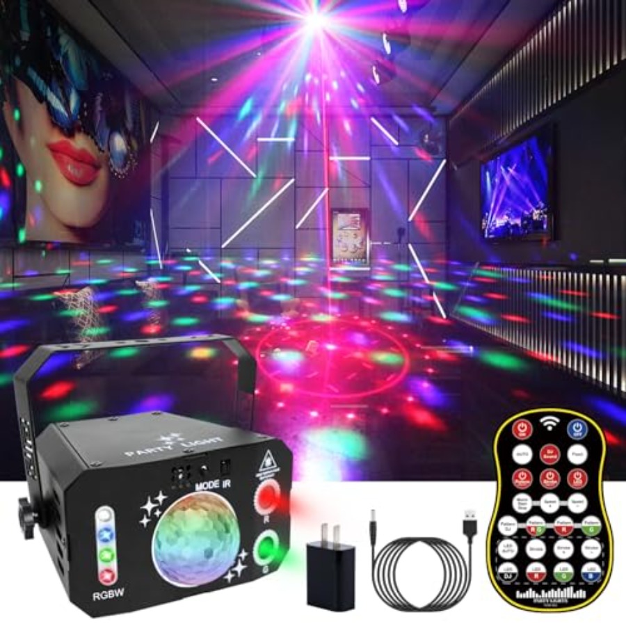7 Lens Disco Ball Lampen USB-a - Outdoor Solar Power Xmas Lights recensie en prijs