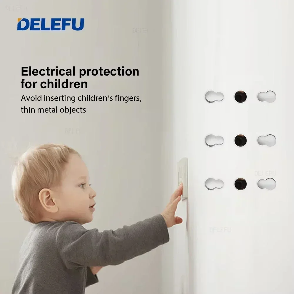 DELEFU Grijs Gehard Glas Itali - Outdoor Usb Power Strip recensie en prijs