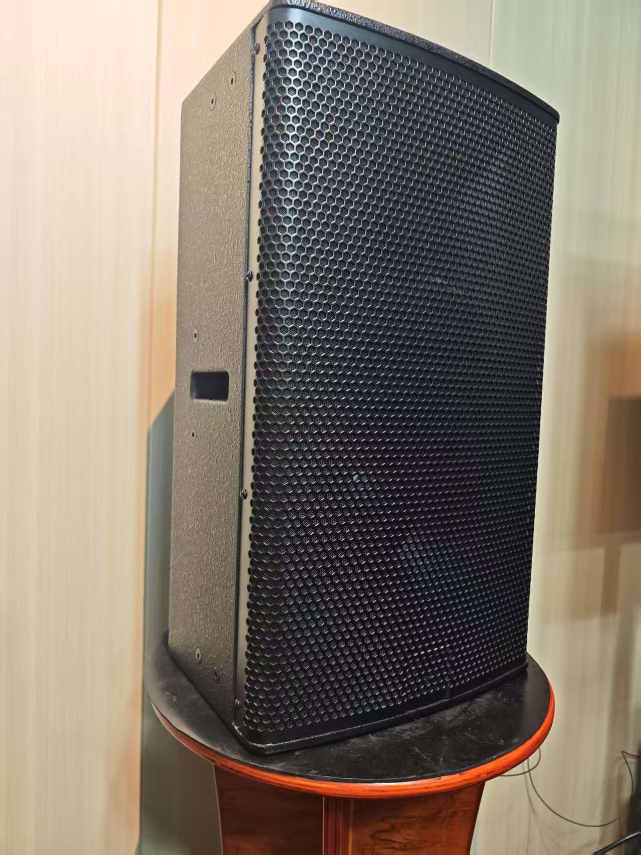 12-inch houten actieve speaker - Outdoor Power Direct recensie en prijs