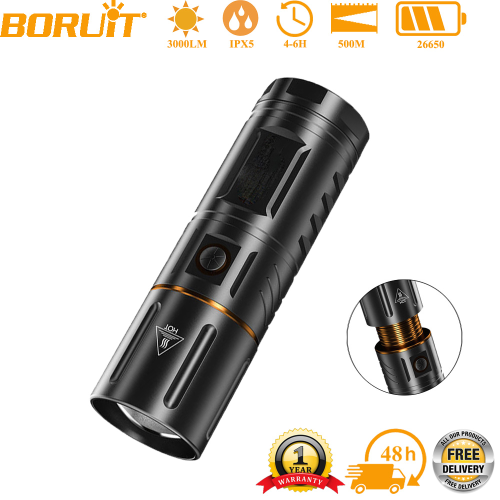 BORUiT Ultra Bright 3000LM LED - Outdoor Power Usb recensie en prijs