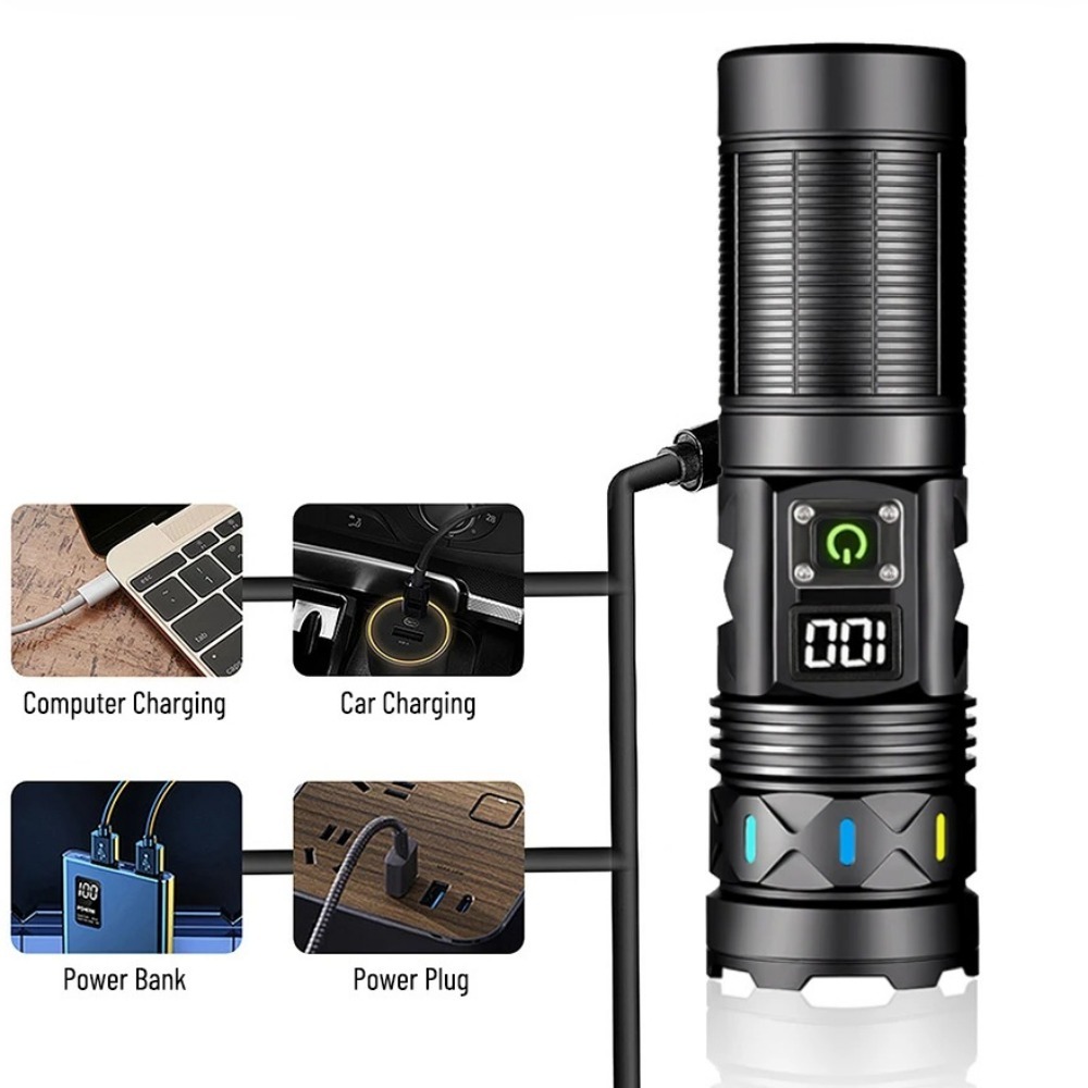 Krachtige LED-zaklamp Telescop - Outdoor Power Usb recensie en prijs